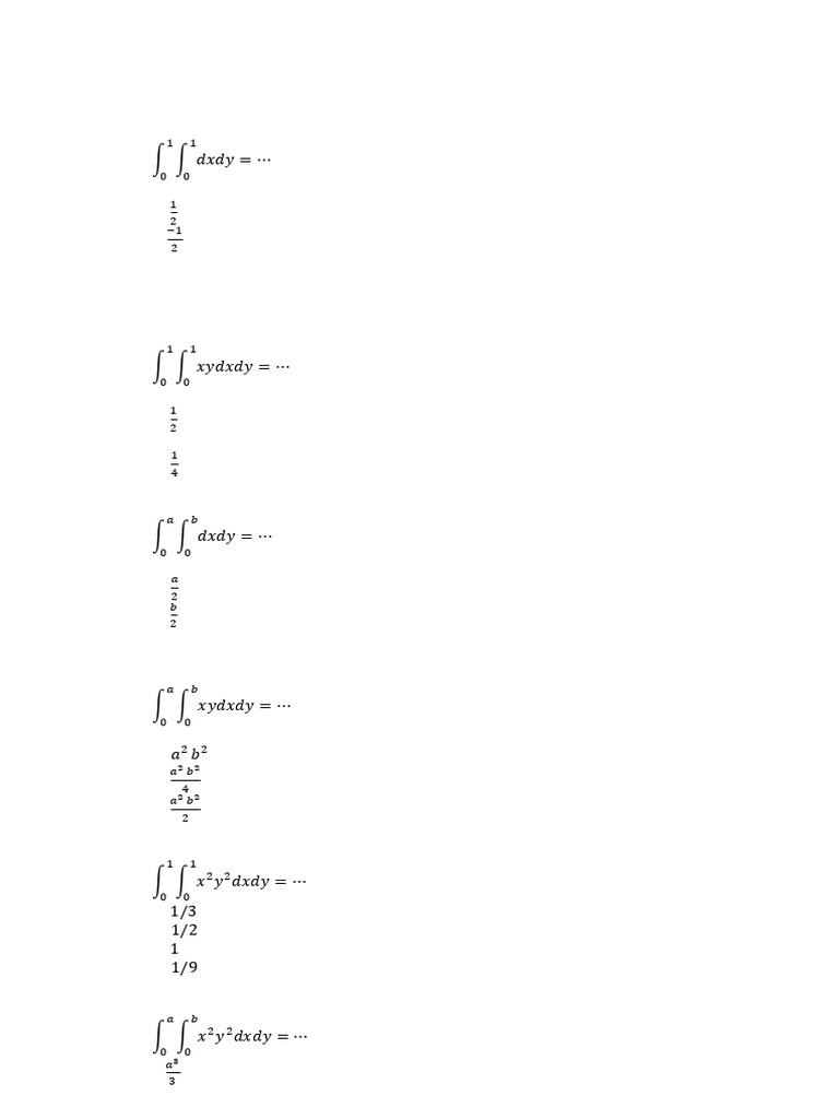 Multiple Integrals and Their Applications | PDF | Mathematics ...