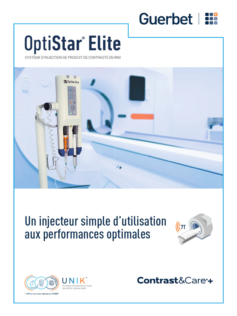 Injecteur IRM OptiStar® Elite 7T | PDF | Injection (moteur) | Imagerie ...