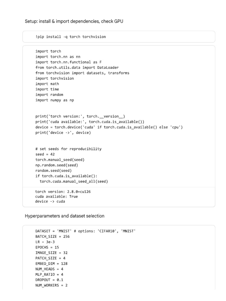 22cs3019 Aviram 7 GenAI Lab 7 MNIST Output | PDF