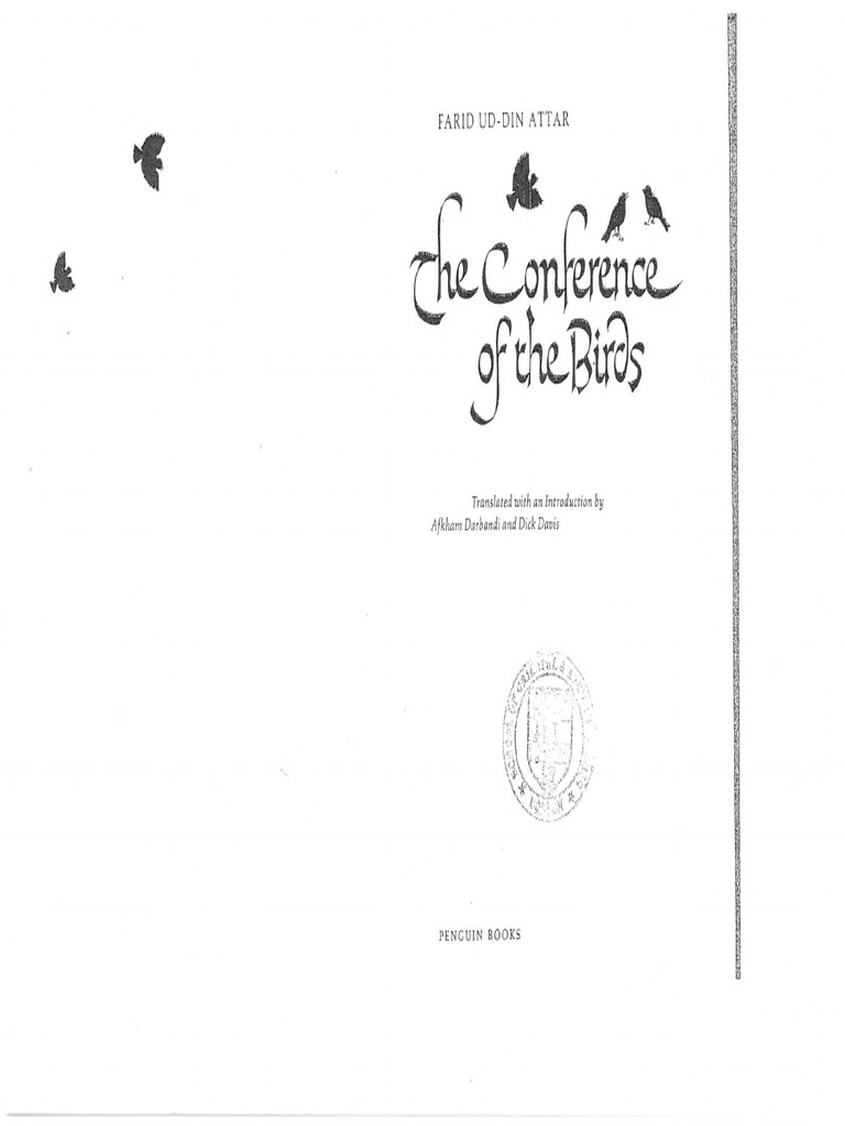 10 Farid UdDin Attar Conference of The Birds PDF