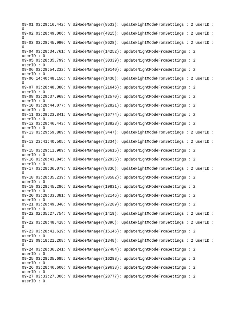 Dark Mode Log1 | PDF