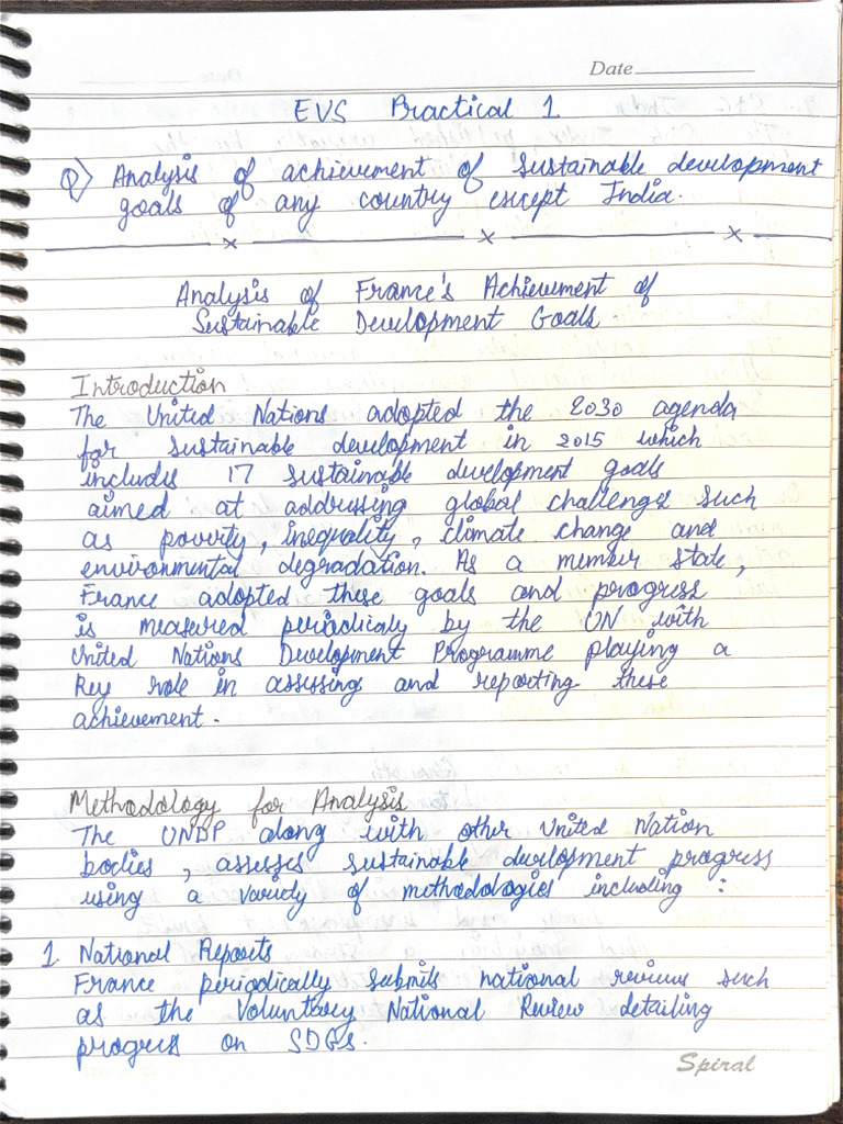 EVS Practical | PDF