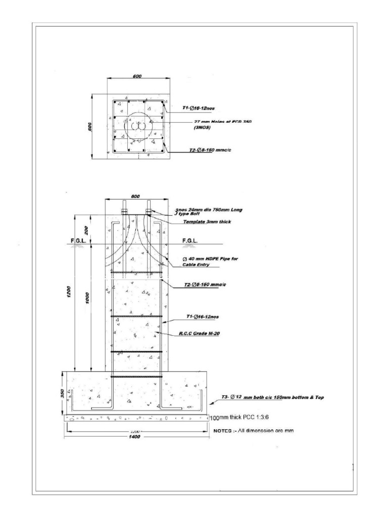 Pole Foundation | PDF