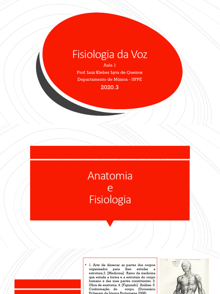 Fisiologia e Anatomia da Voz Humana | PDF | Canto | Voz humana