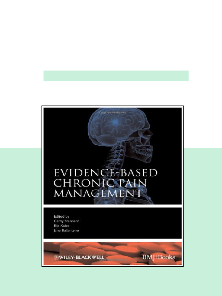 Evidence Based Chronic Pain Management Cathy Stannard - ebook and ...