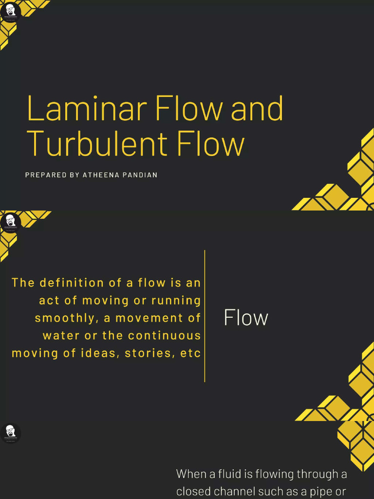 LAMINAR and TURBULENT FLUID FLOW | PDF