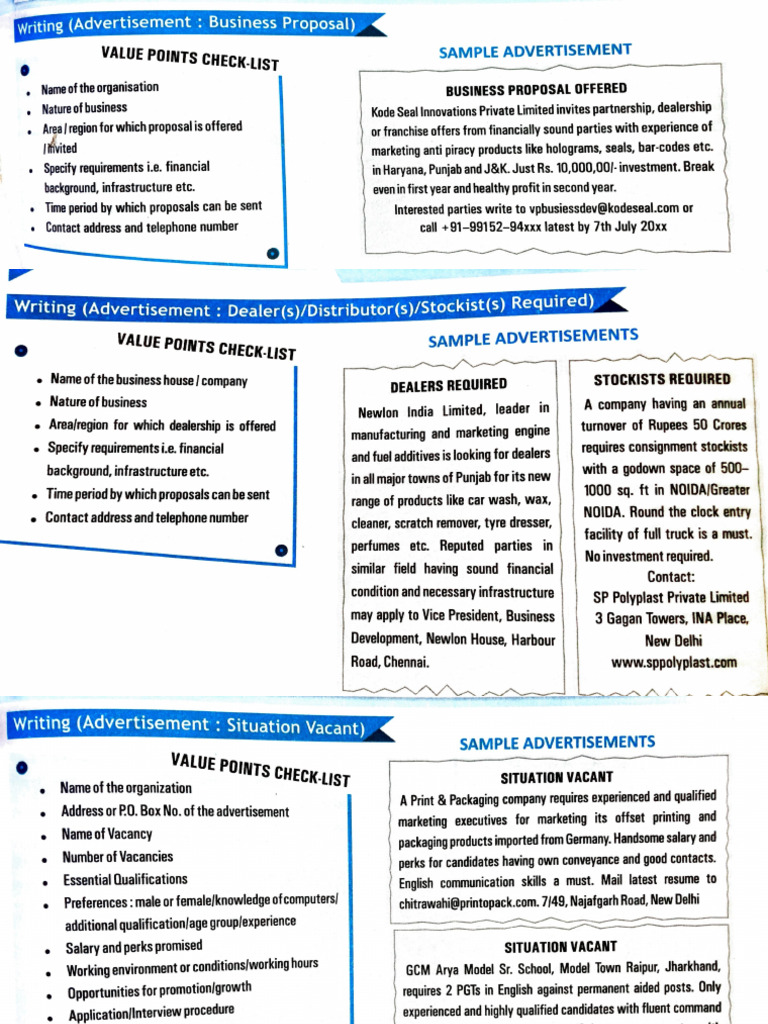 Classified Advertisements | PDF