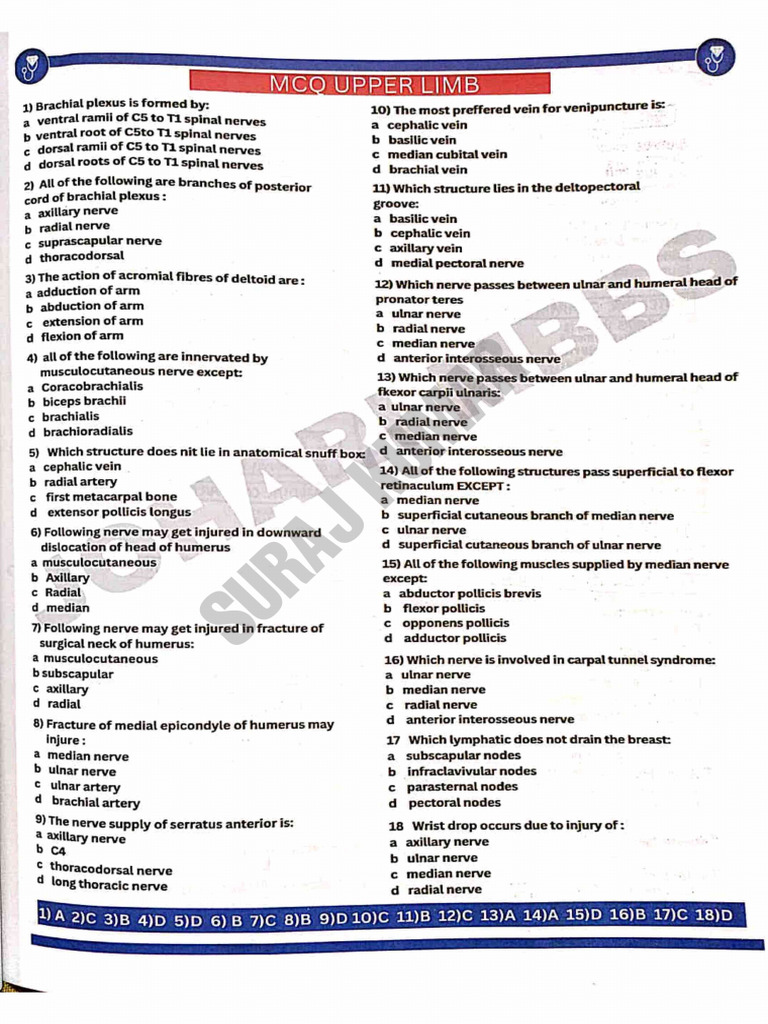 Johari Anatomy Volume 1 | PDF | Arm | Thumb