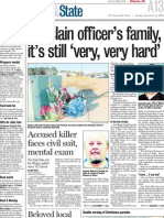 For slain officer's family, it's still 'very, very hard'