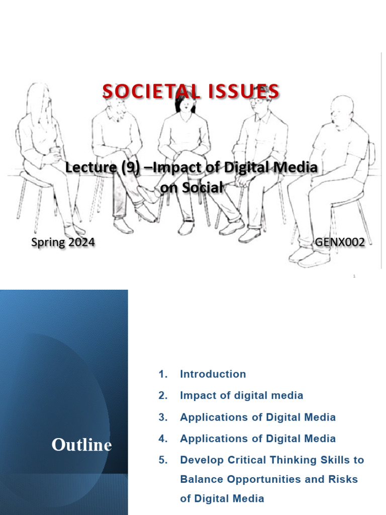 Digital Media's Societal Impact Analysis | PDF | Mass Media | Human ...