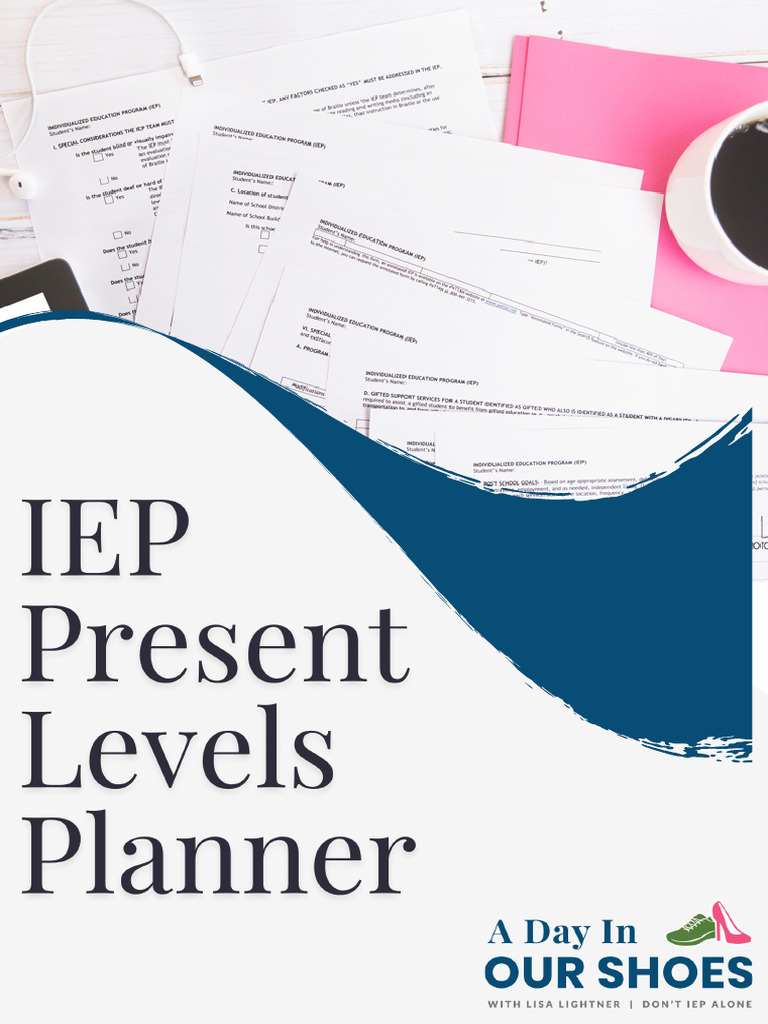 Fillable-IEP-Present-Levels-Planner-from-ADayInOurShoes | PDF ...