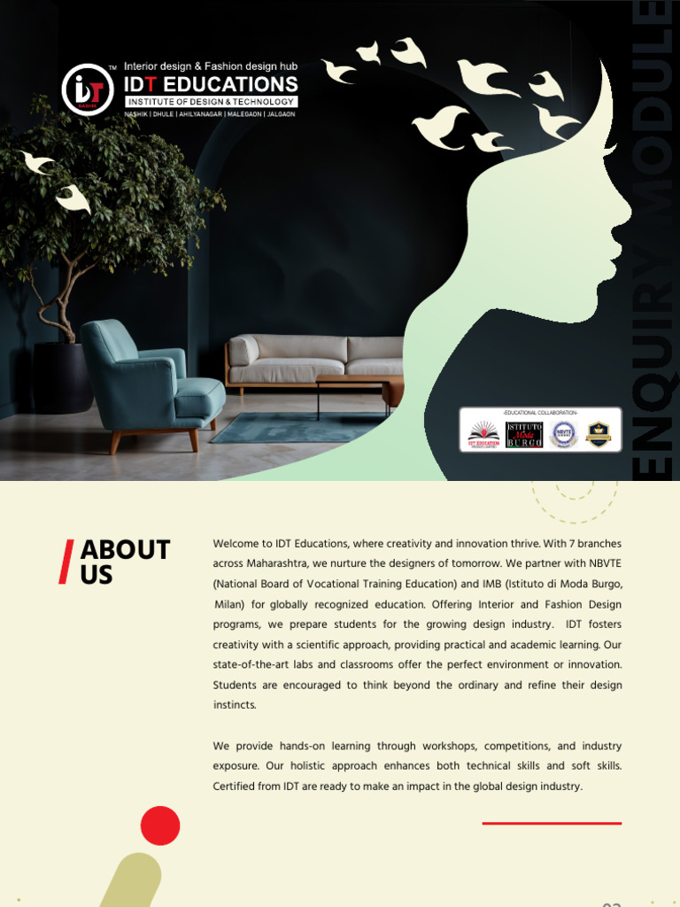 IDT Educations: Design Courses in Maharashtra | PDF | Fashion Design ...