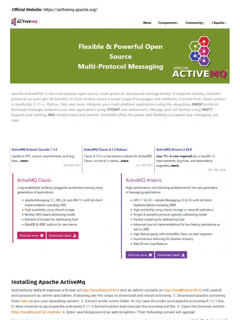 27-Framework - ActiveMQ or RabbitMQ-18-03-2025 | PDF