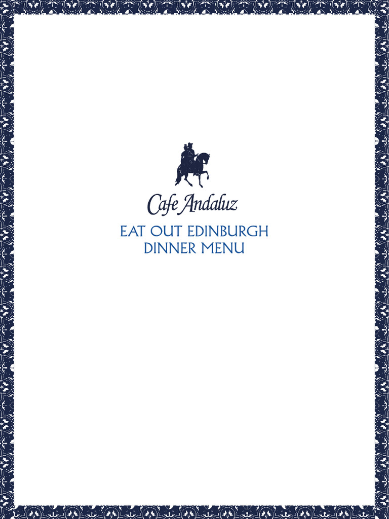 Edinburgh Dinner Tapas Menu | PDF | Caramel | Sauce