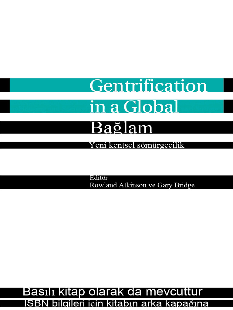 R. Atkinson - Gentrification in A Global Context - The New Urban ...