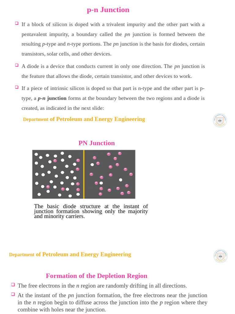 Understanding P-N Junctions in Semiconductors | PDF | Doping ...