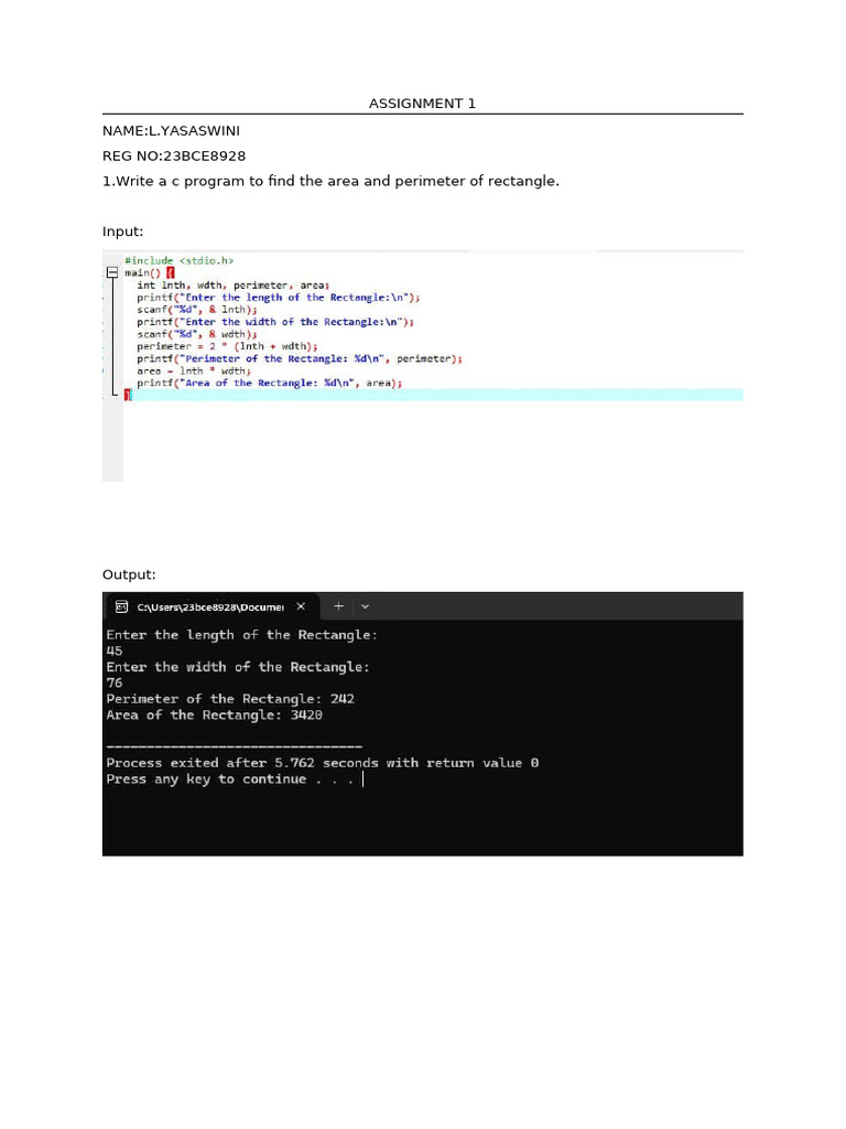 Assignment 1 | PDF