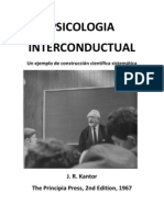 Kantor Psicologia Interconductual 1967