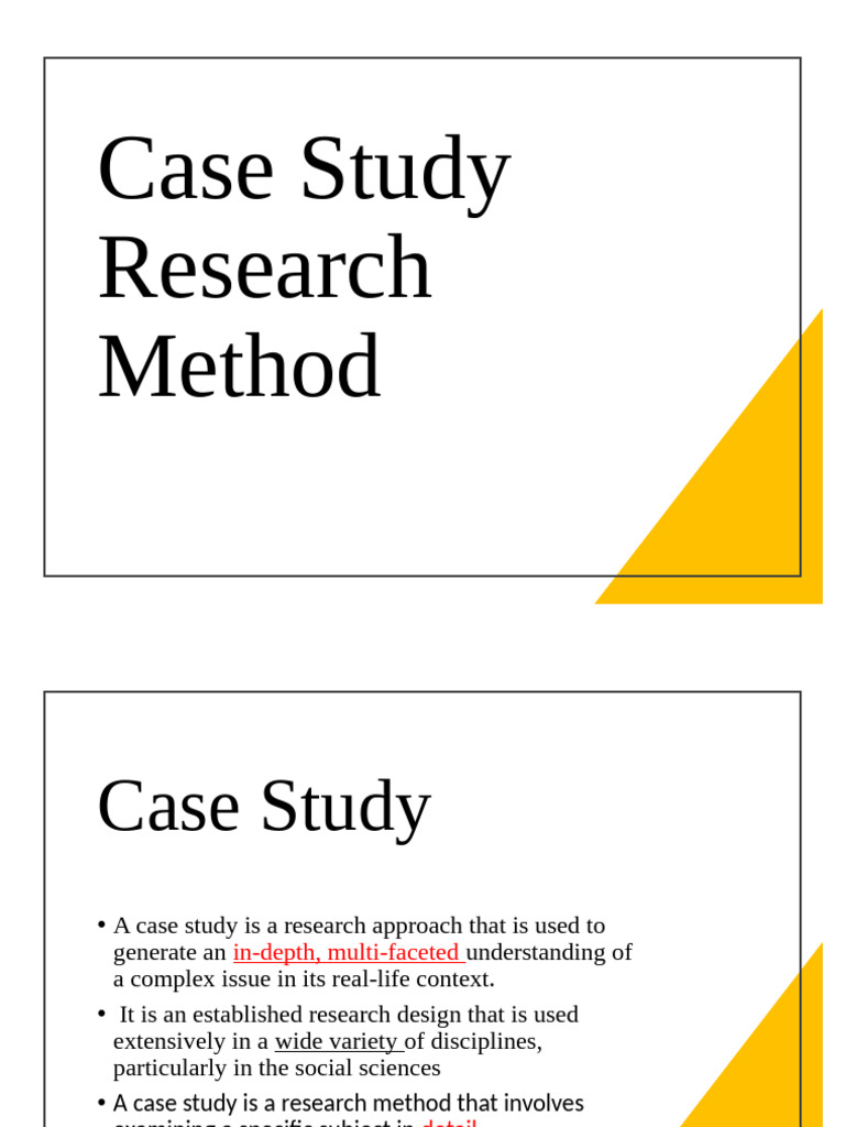 Case Study Research | PDF | Data | Case Study