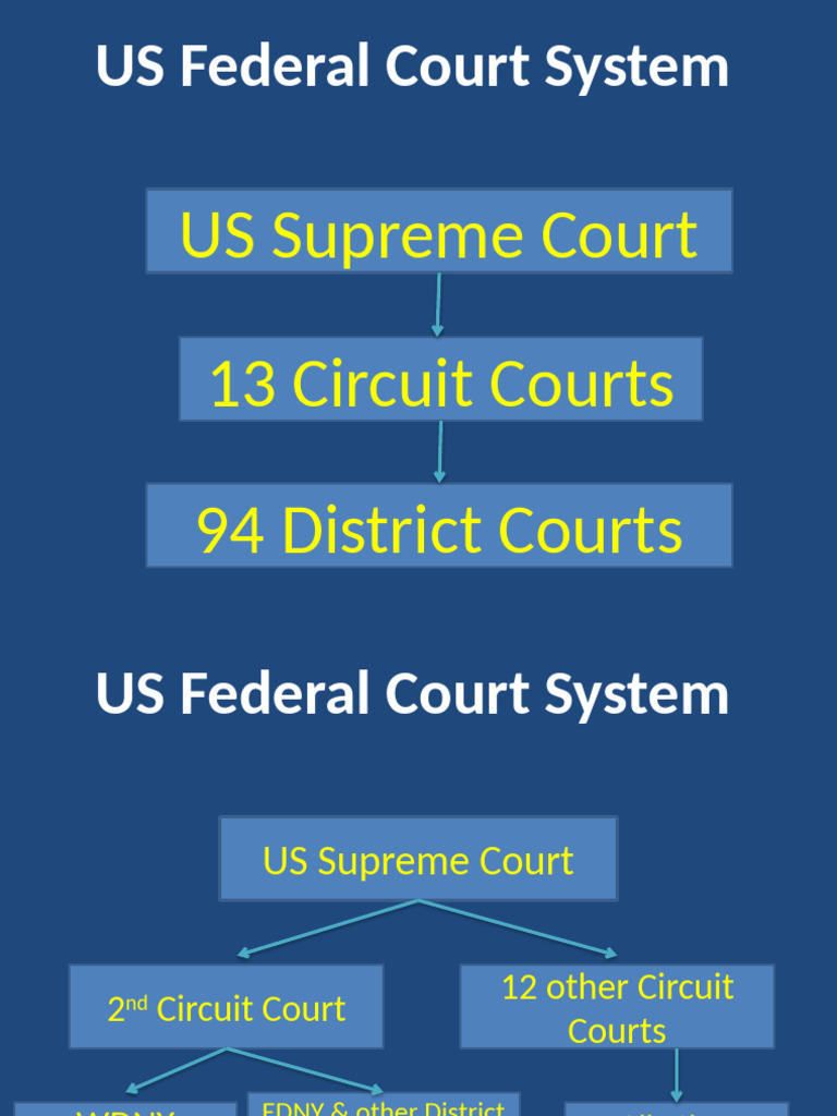 Overview of US and NY Court Systems | PDF