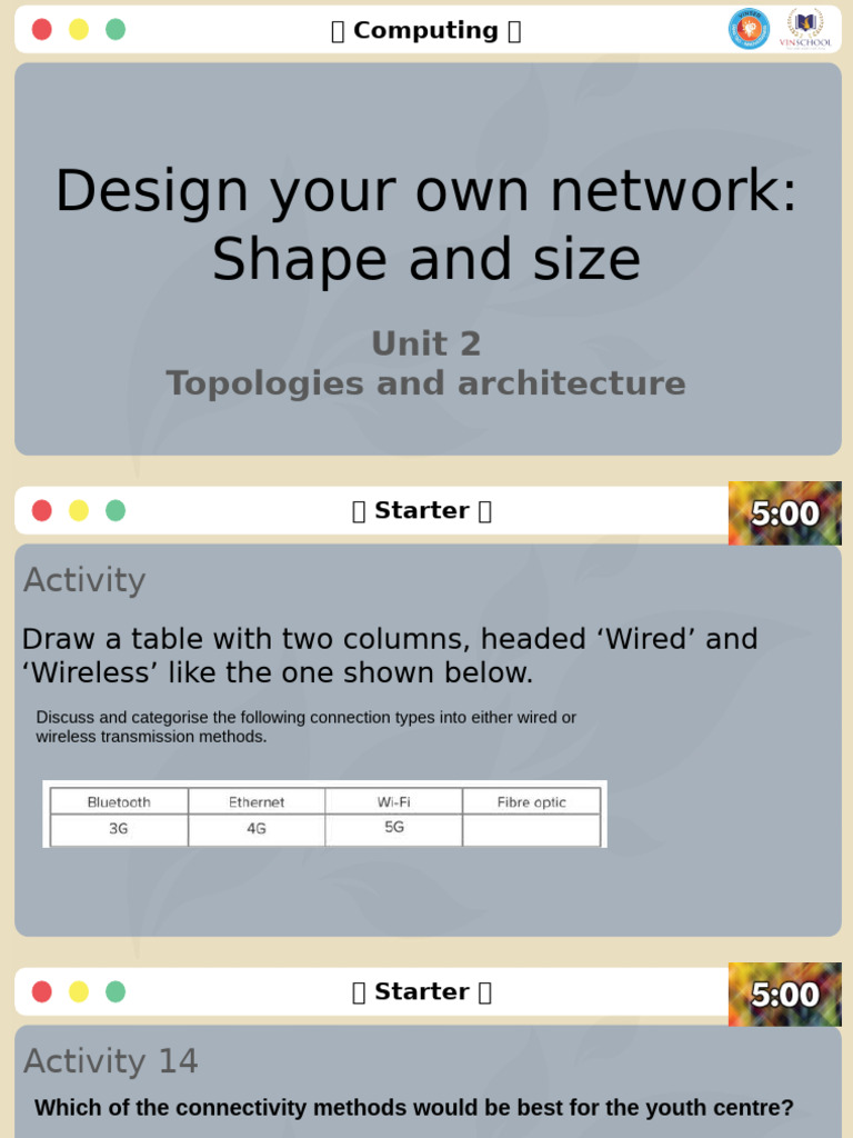 Network Topologies and Design Guide | PDF | Network Topology | Wireless