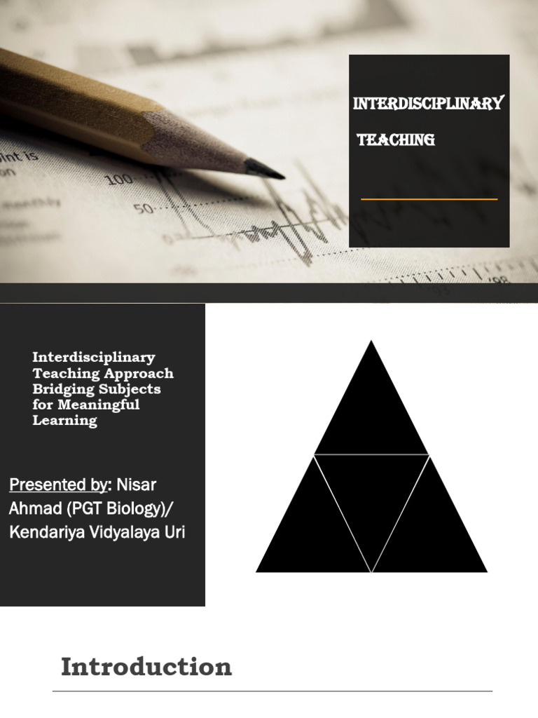 Interdisciplinary Teaching | PDF | Learning | Collaboration