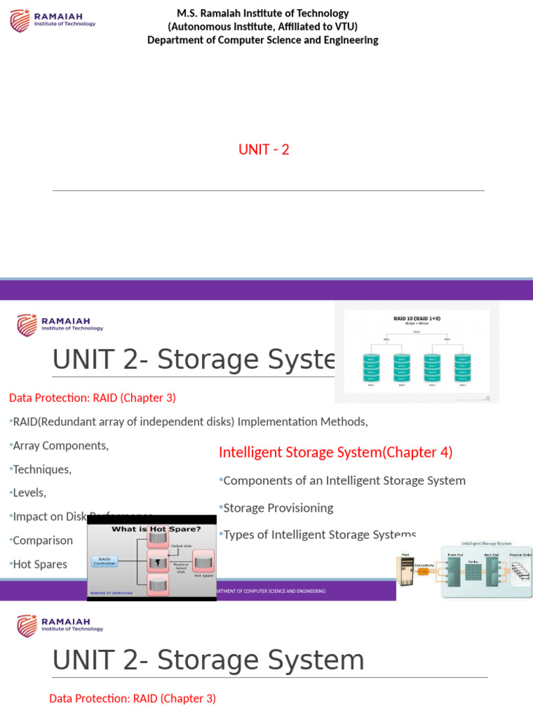 RAID Storage Systems: Techniques & Methods | PDF | Cache (Computing ...