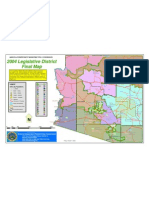 2004 Arizona Legislative Districts Map