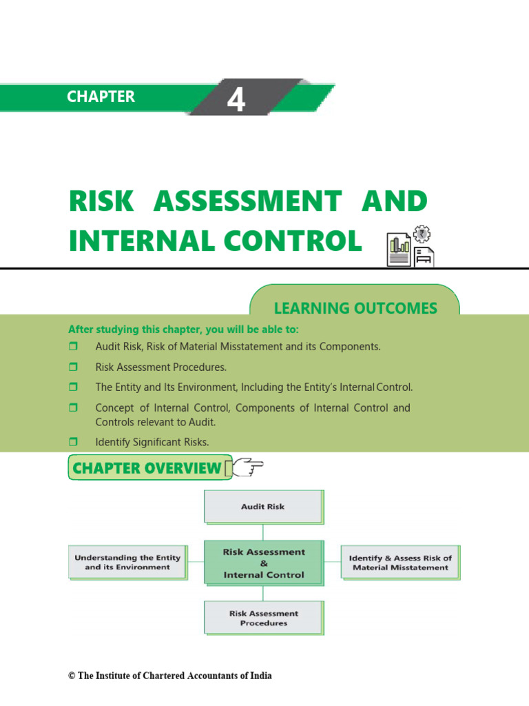 Audit Risk and Internal Control Overview | PDF | Internal Control | Audit