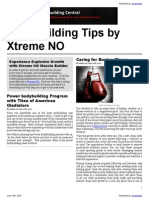 Bodybuilding Tips by Xtreme NO