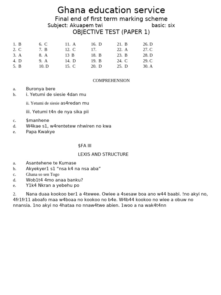 ak twi 6 | PDF