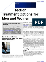 Yeast Infection Treatment Options for Men and Women