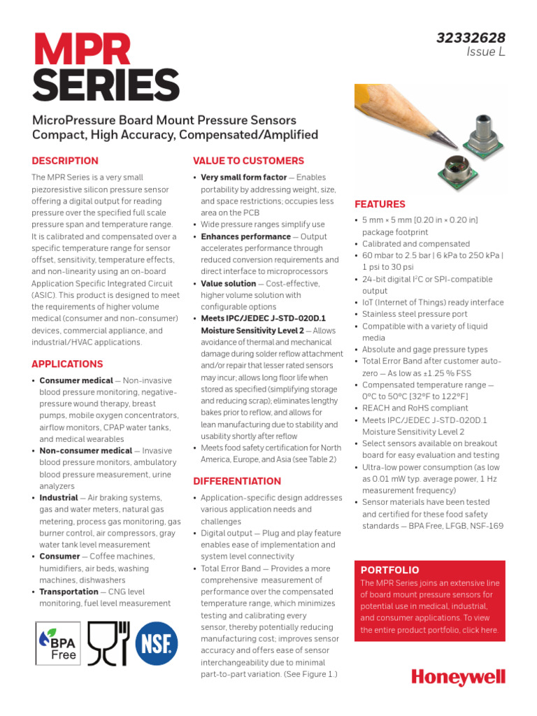Sps Siot Mpr Series Datasheet 32332628 Ciid 172626 | PDF | Humidity ...