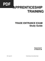 Download Apprenticeship - Trade Entrance Exam Study Guide by Wattsoft SN96580778 doc pdf