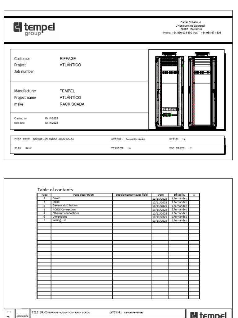 Rack SCADA Project Documentation | PDF