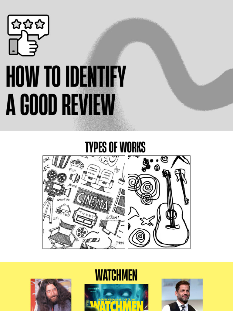 How To Identify A Good Review | PDF