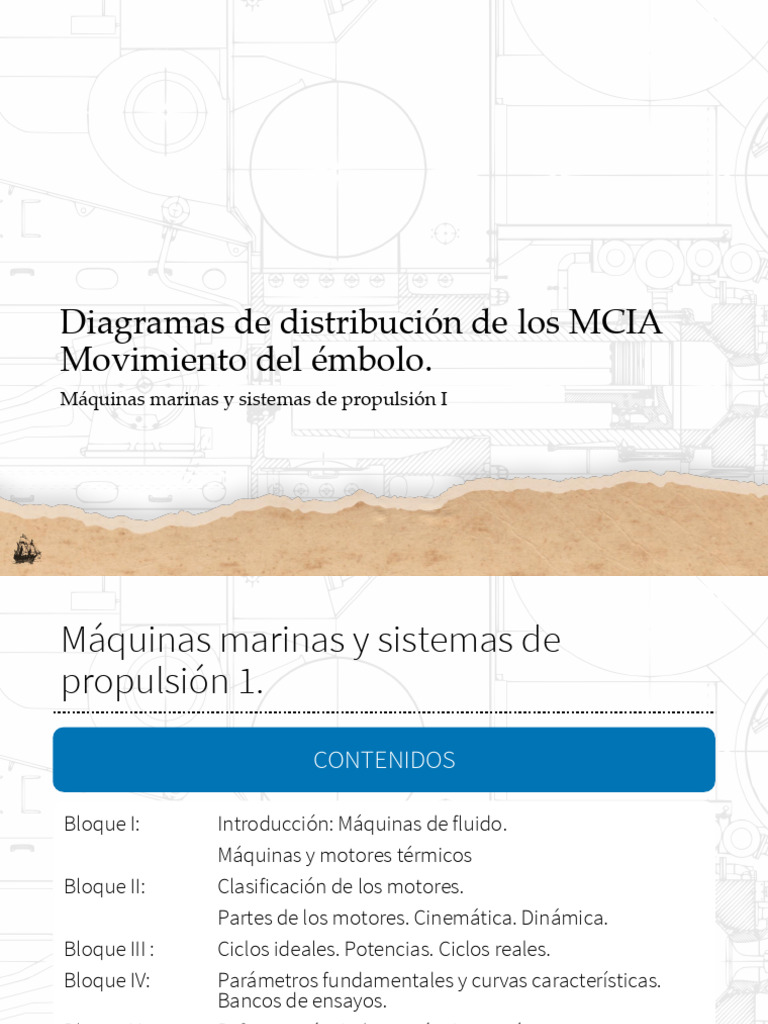 Tema 4 - Movimiento Del Émbolo | PDF | Pistón | Eje
