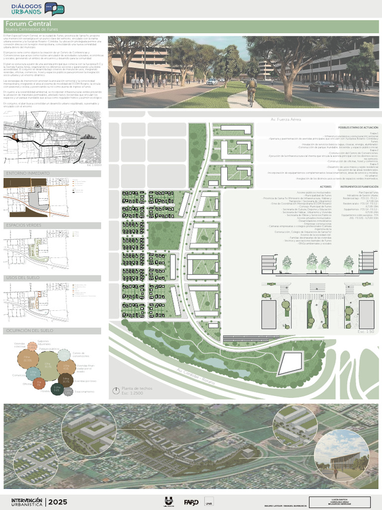 Planificación Urbana en Funes: Forum Central | PDF | Sustentabilidad ...
