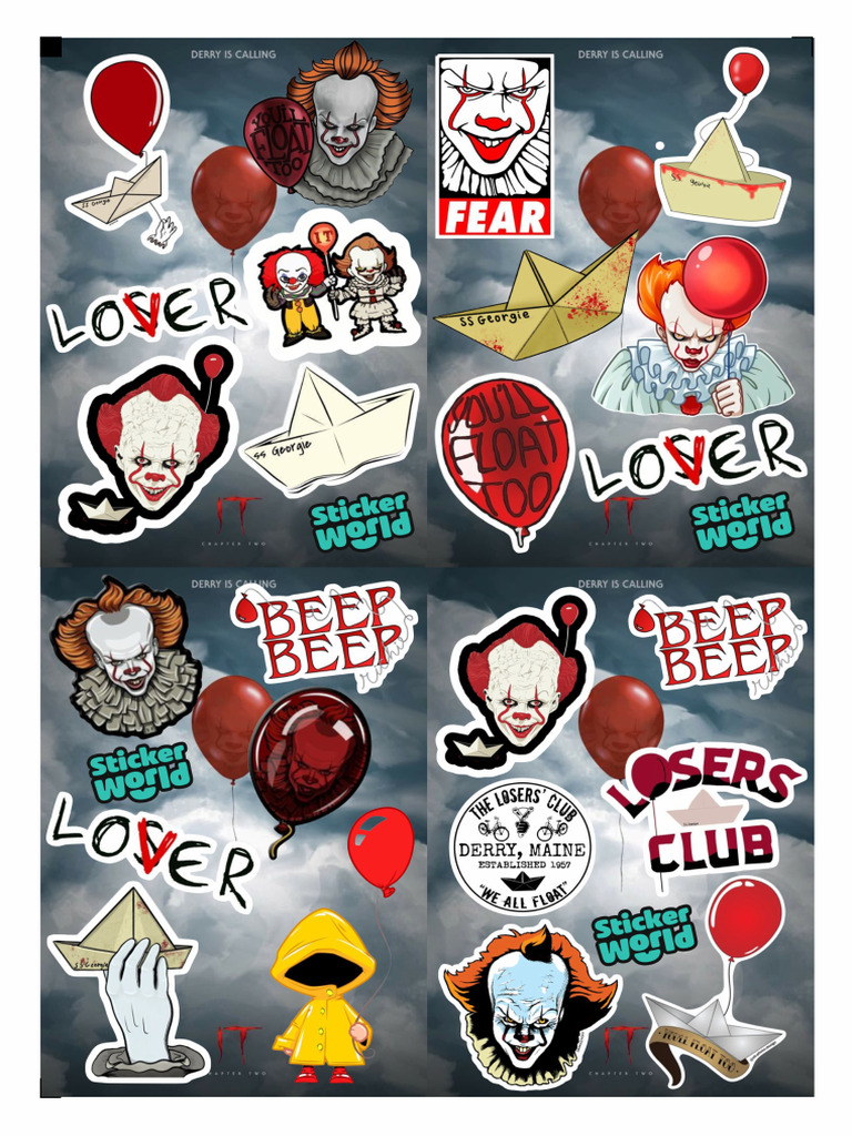 It Sticker | PDF