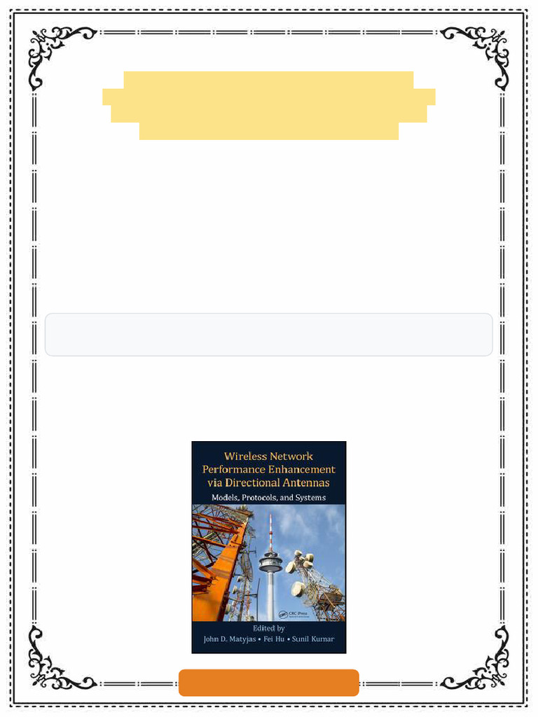 Wireless Network Performance Enhancement Via Directional Antennas ...