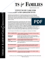 the Continuum of Care for Children and Adolescents