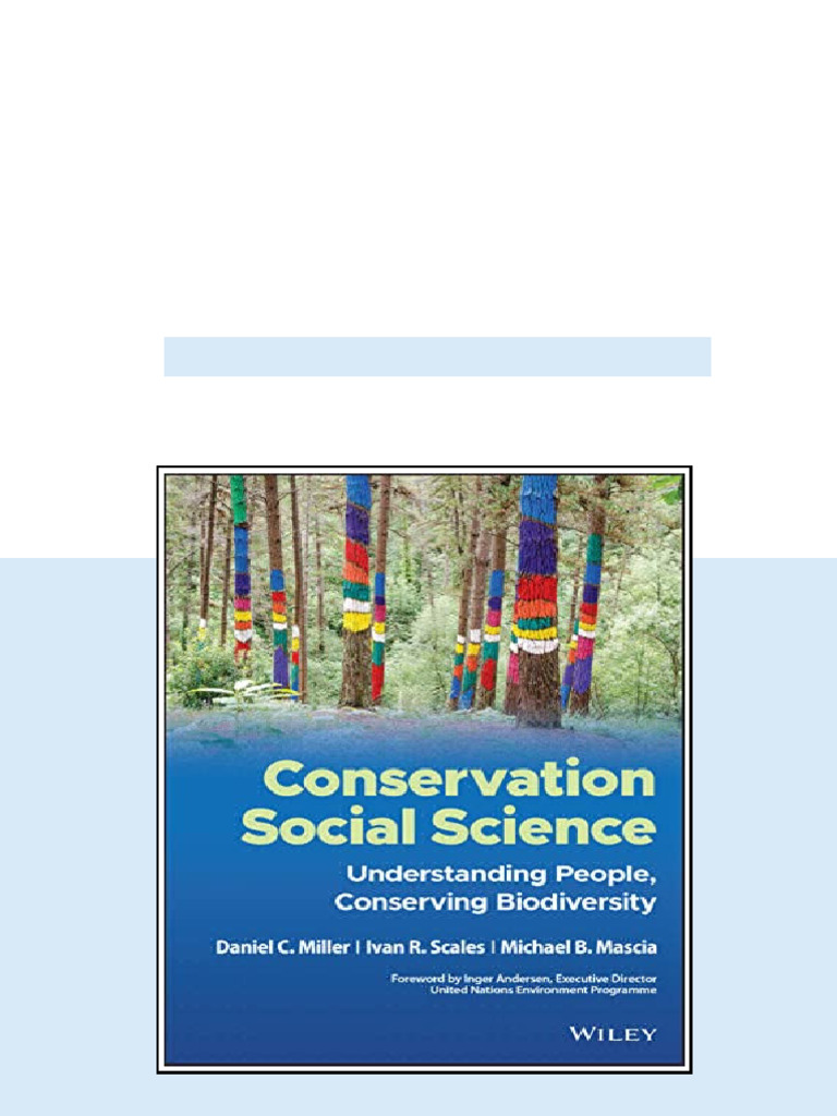 Conservation Social Science Understanding People Conserving ...
