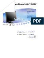 Samsung SyncMaster 940BF - Manual