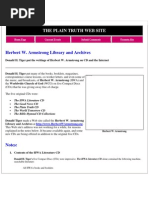 Download Herbert W_ Armstrong Library and Archives by Samuel W Kitchen SN96585835 doc pdf