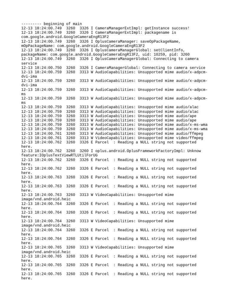 Log Cat 1765639440693 | PDF | Computing | Software Engineering