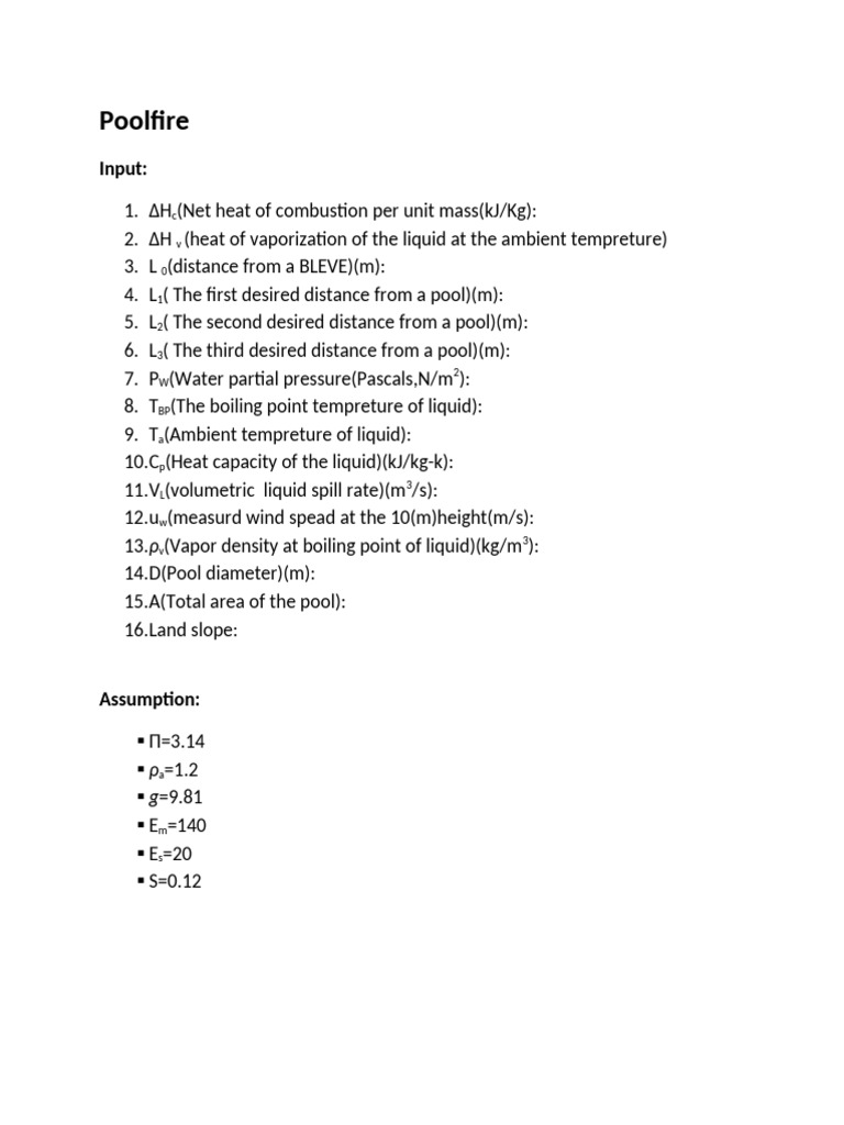 Pool 1fire | PDF