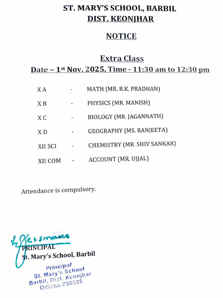Extra Class | PDF