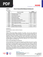 Maxiprep and Midiprep DNA Isolation Guide | PDF | Biochemistry | Chemistry