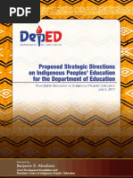 Download Proposed Strategic Directions on Indigenous Peoples Education by Ryan G Palacol SN96588567 doc pdf