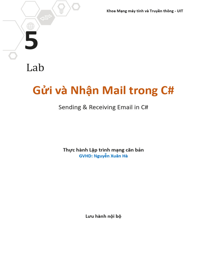 Lab 5 Sending Receiving Email in C | PDF